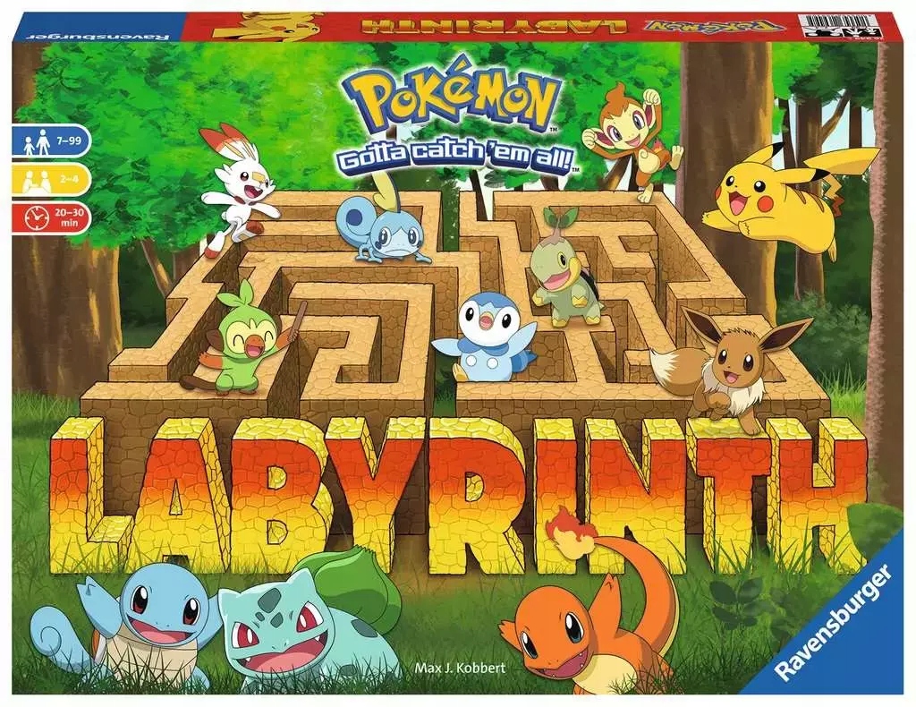 Labyrinth. Pokemon Ravensburger