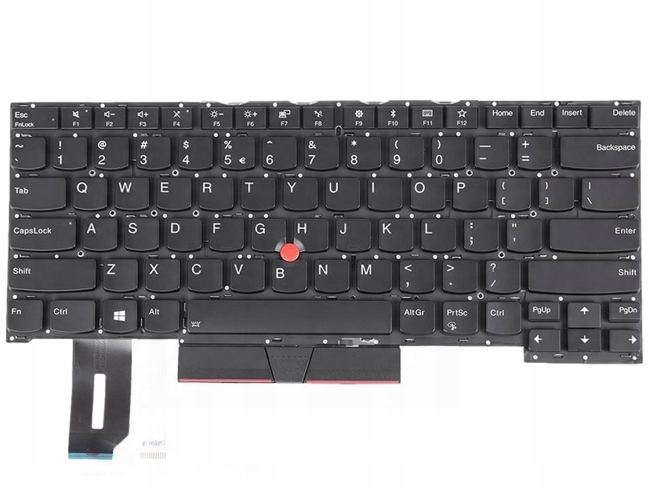 Klawiatura Do Lenovo Thinkpad T490s T495s 20NY 20QK P1 X1 GEN1 GEN2 Led