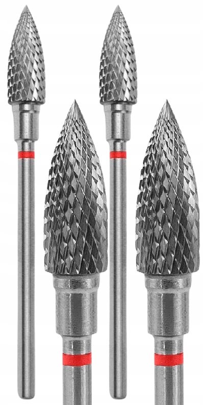 2 x Staleks Fréza ze slinutého karbidu Plamínek Fialová Expert Průměr 5 mm