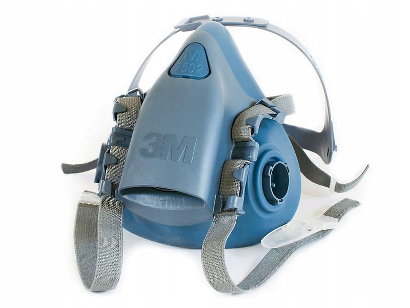 Półmaska lakiernicza 3M 7502 M komplet A2P2 z filtrami