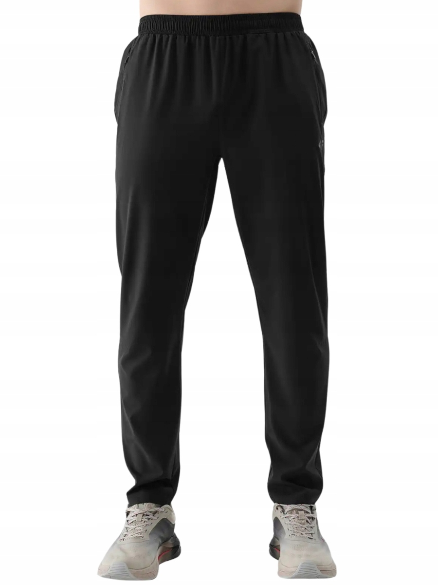 Spodnie męskie 4F 4FWSS25TFTRM0837-20S szybkoschnące treningowe czarne XXL