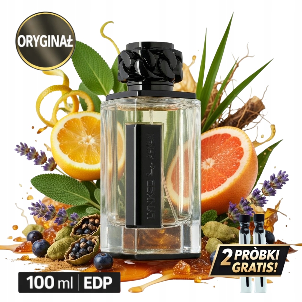 Perfumy Afnan Lynked Freedom 100ml 2 Próbki