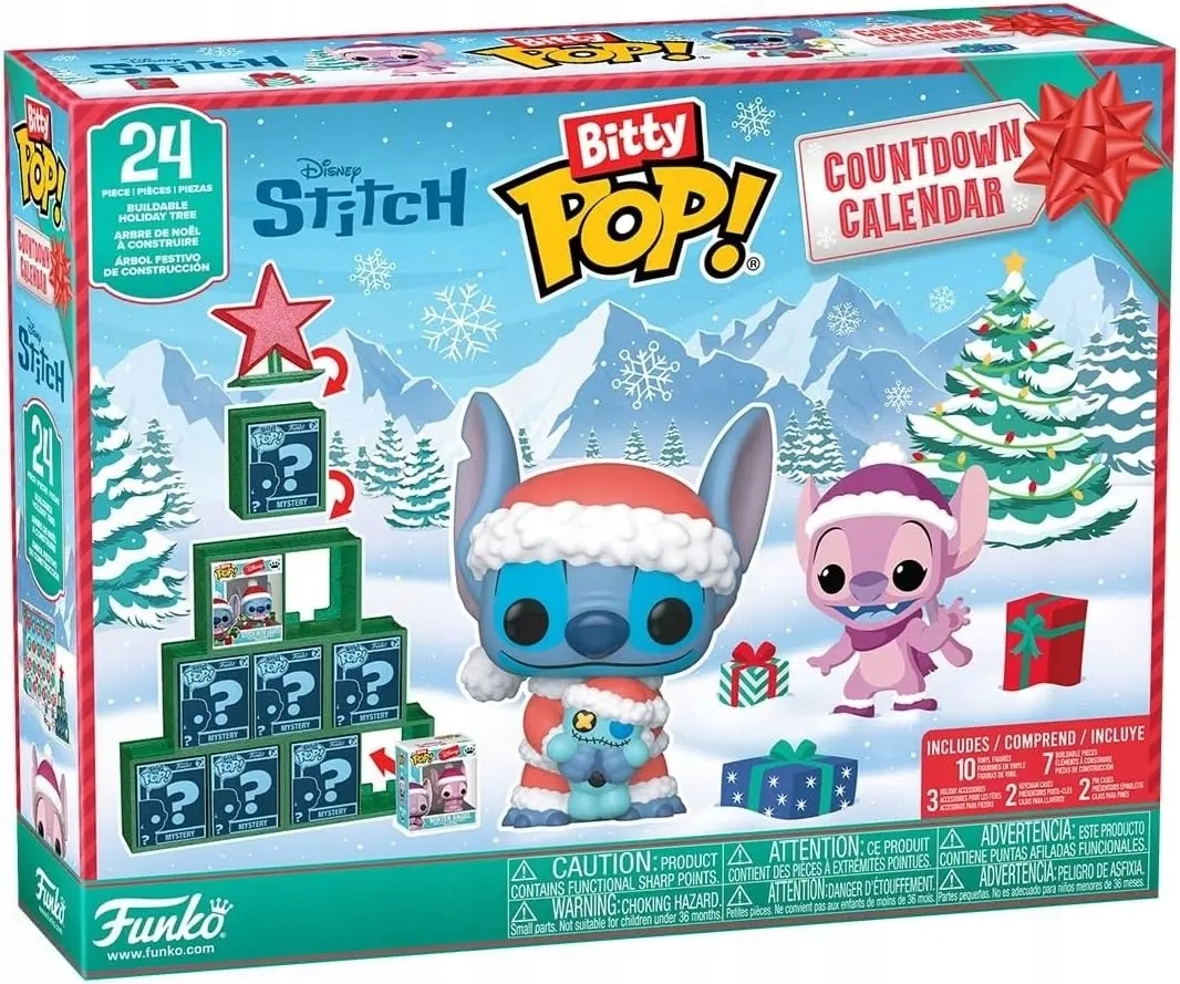 Adventní kalendář Stitch Holiday Funko Pop
