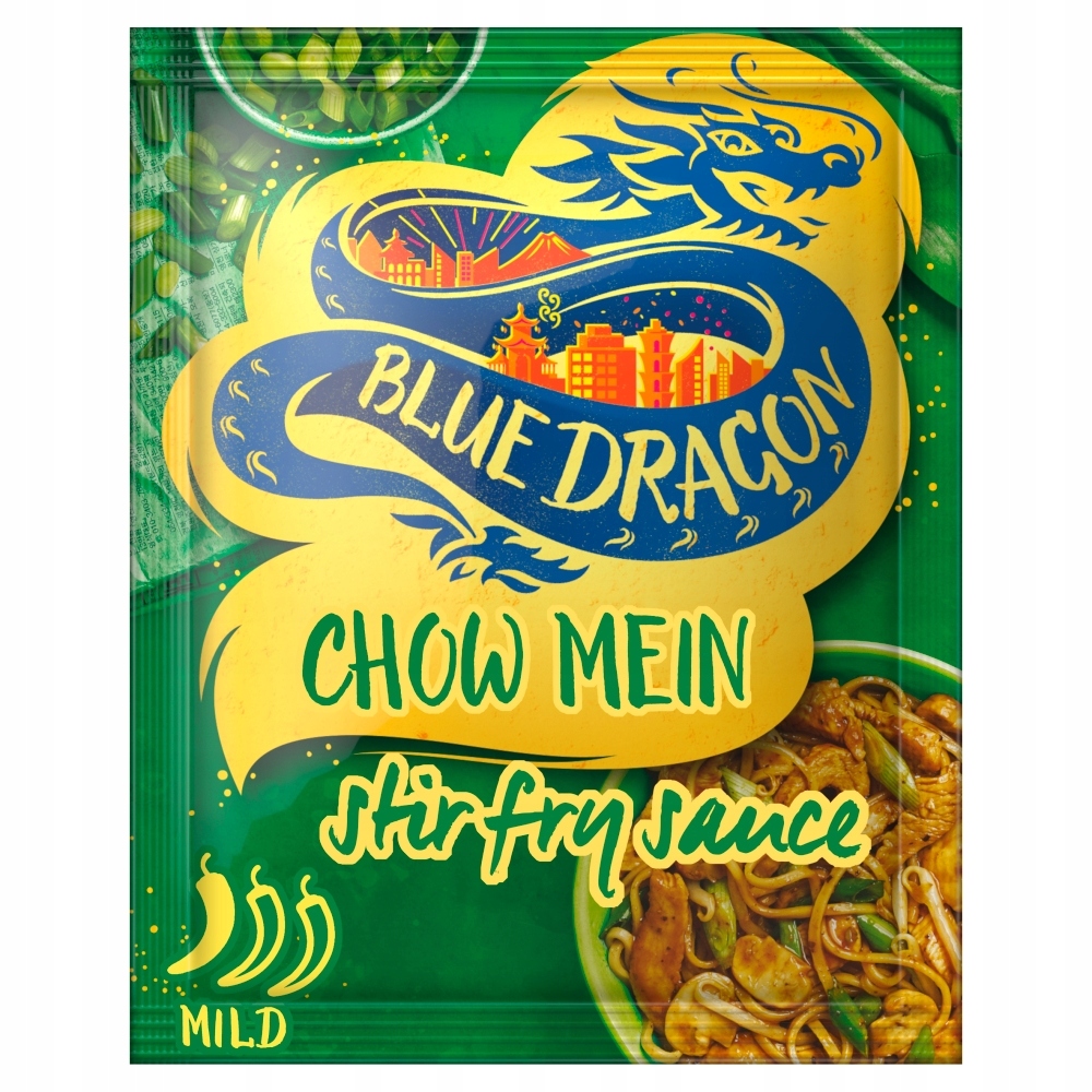 

Blue Dragon Chow Mein Sos w stylu chińskim 120 g