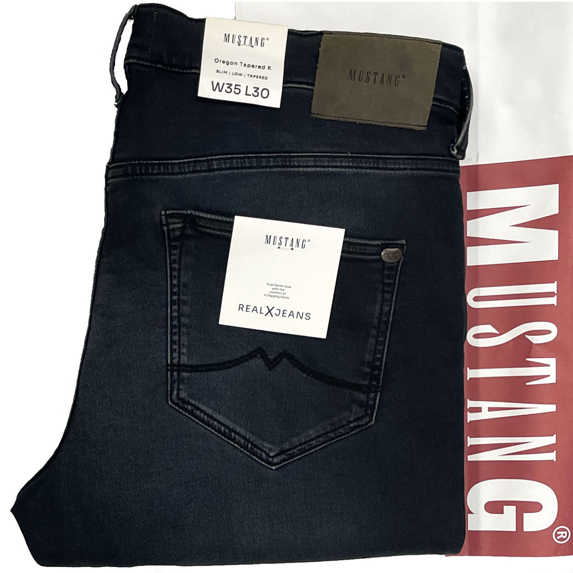 Mustang Oregon Tapered K Rock 082 pánské džíny slim fit W35 L30