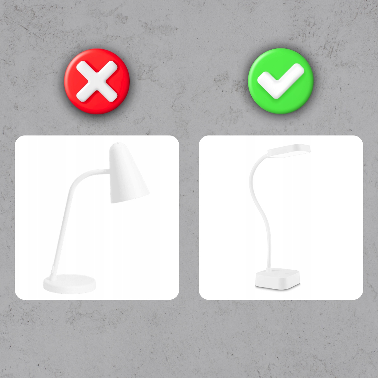 LAMPKA BIURKOWA LED SZKOLNA NA BIURKO DLA DZIECI DOTYKOWA ELASTYCZNA Liczba punktów światła 1