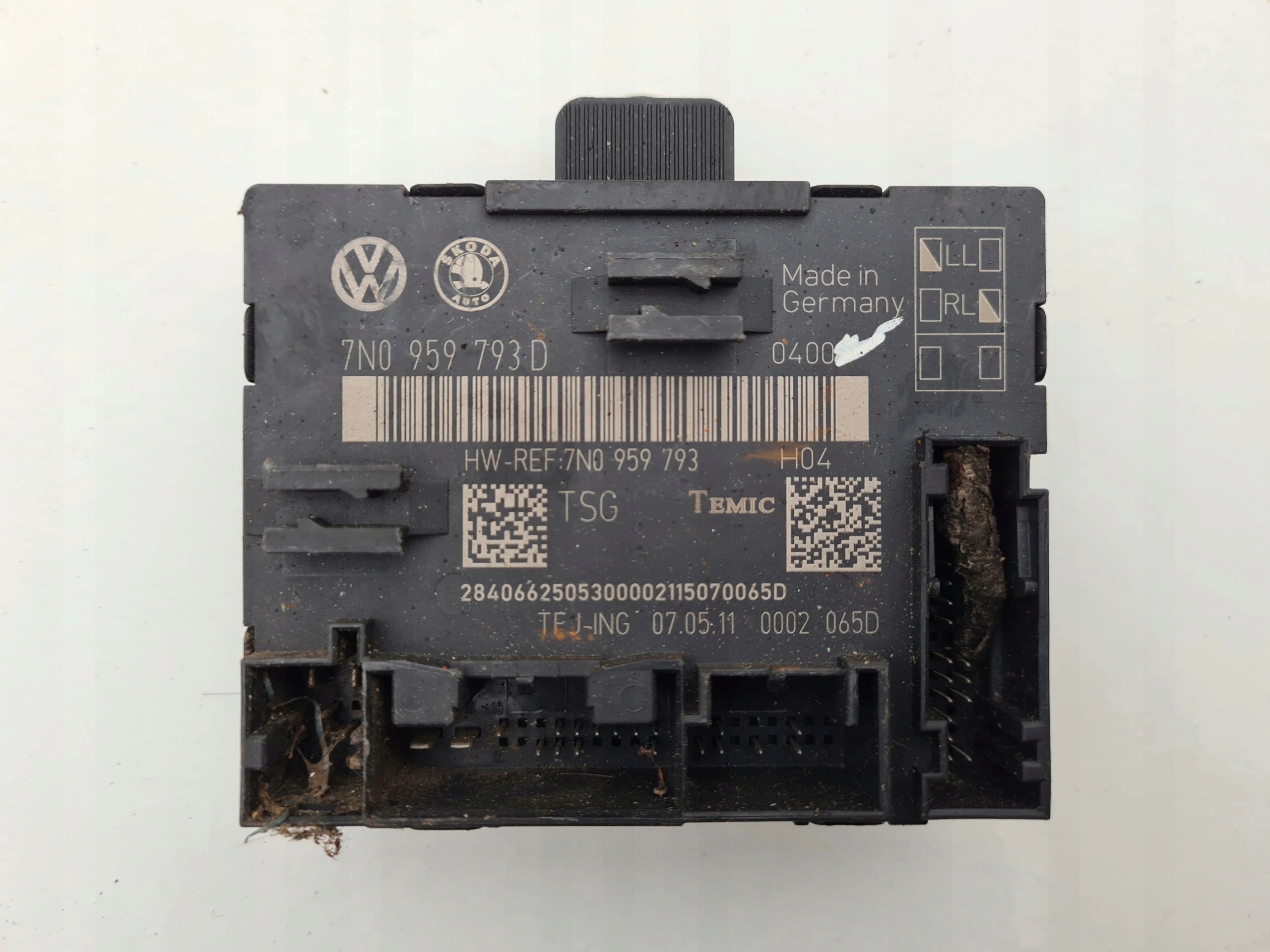 Блок управления дверным замком 7N0959793D VW SHARAN