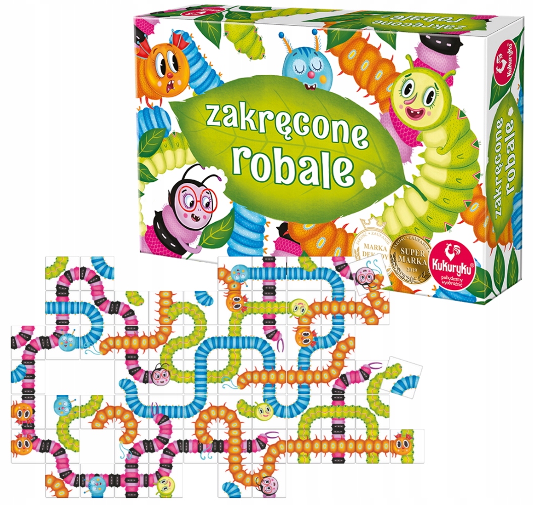 GRA ZAKRĘCONE ROBALE KUKURYKU UŁÓŻ DŁUGIE ROBAKI