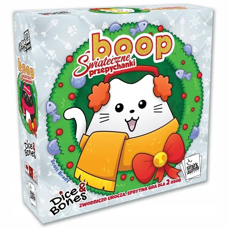Gra planszowa Boop Świąteczne Przepychanki Dice&Bones