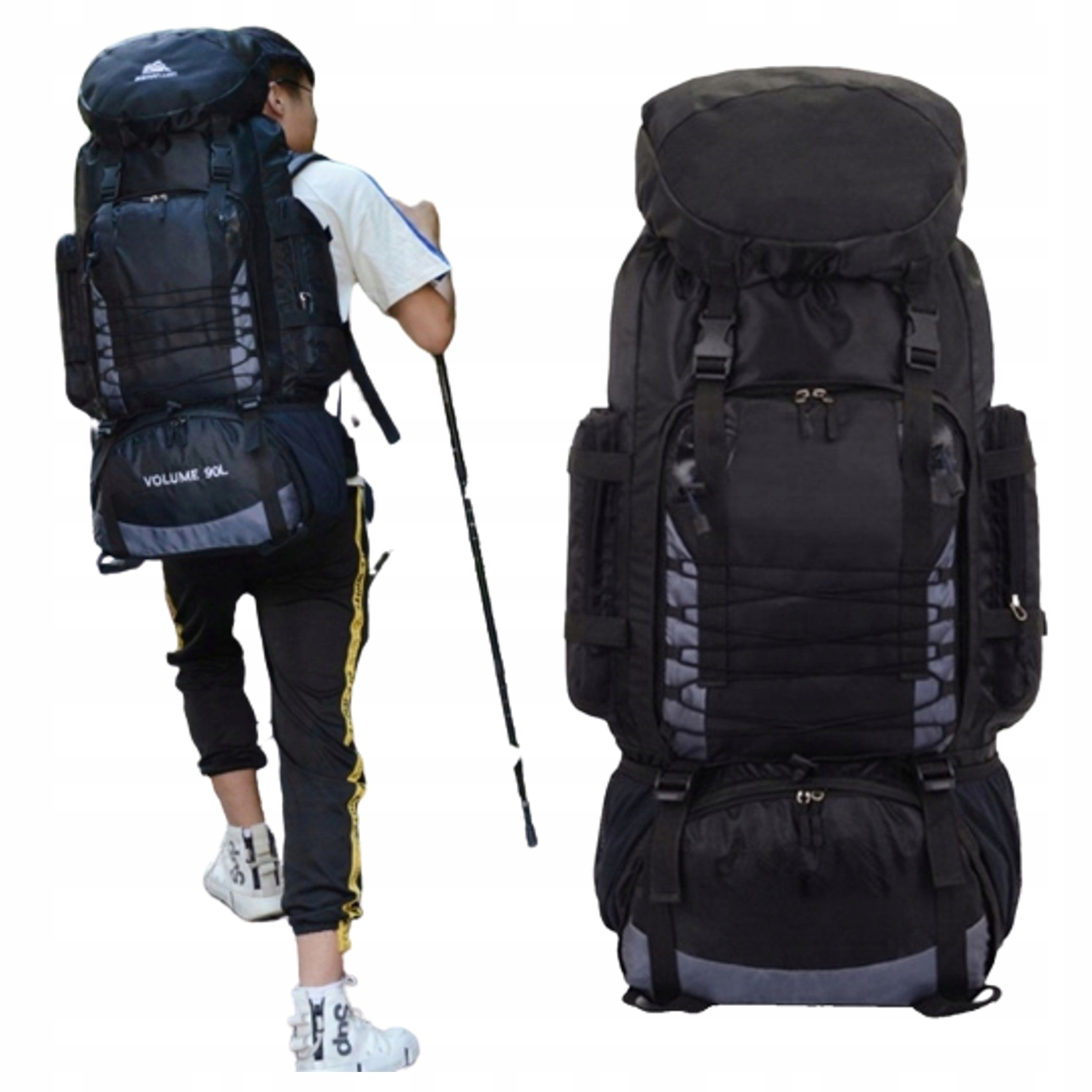 

Plecak Turystyczny W Góry Taktyczny Wojskowy XXXL