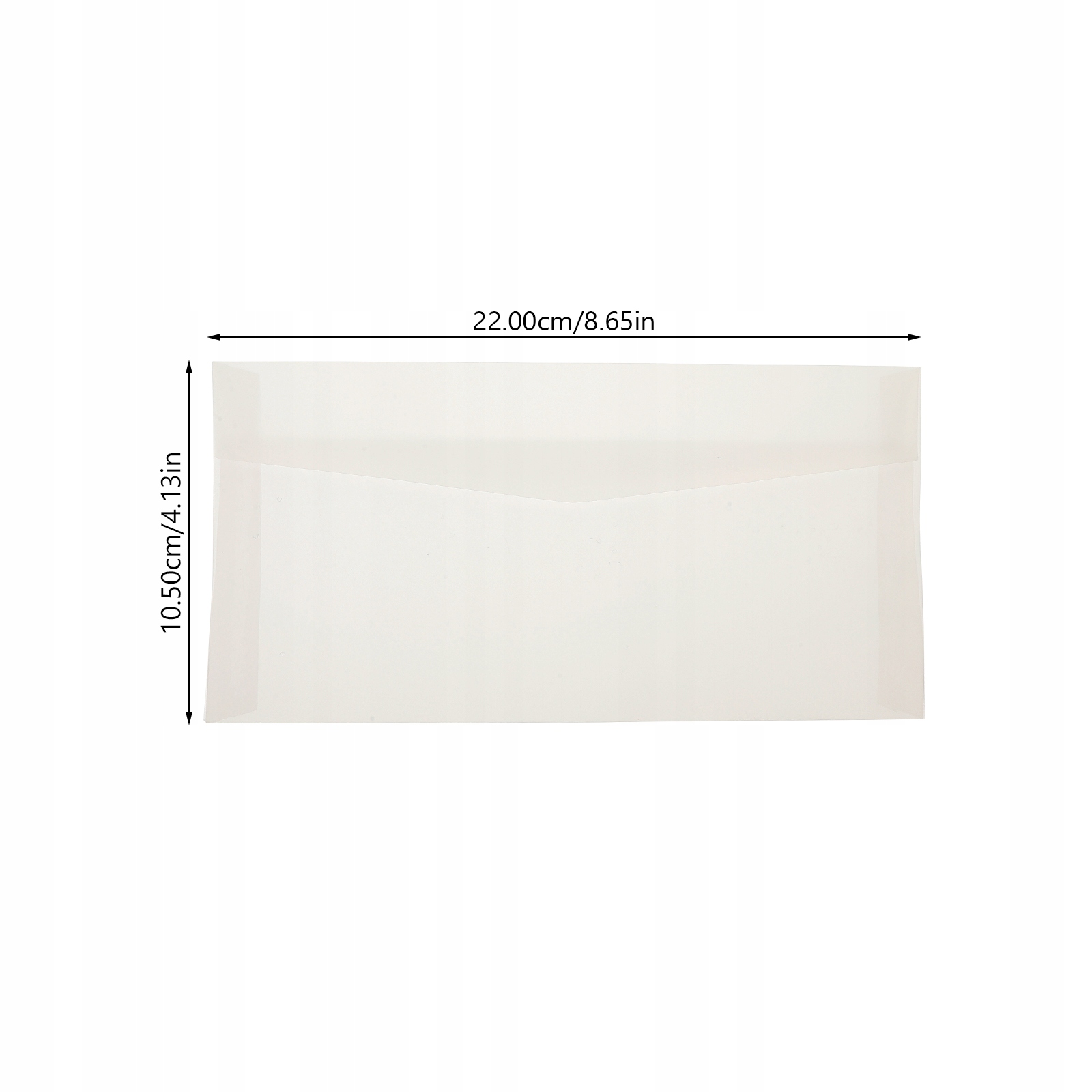 PRZEZROCZYSTE KOPERTY ZAPROSZEŃ 50 ELEGANCKI Rodzaj folie i pergaminy