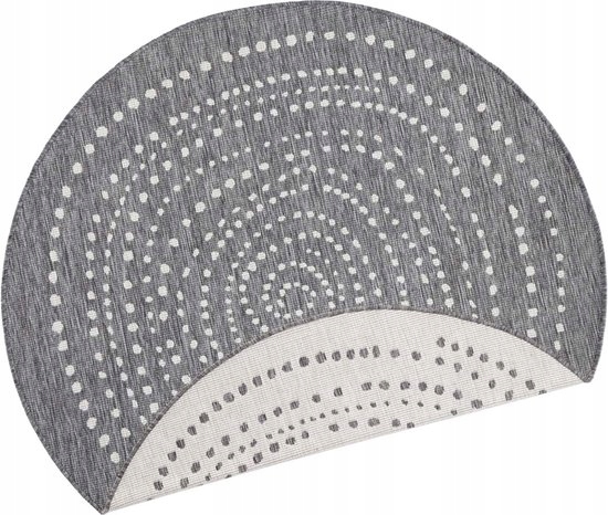 Mládežnícky okrúhly koberec na terasu a do domu 140 cm