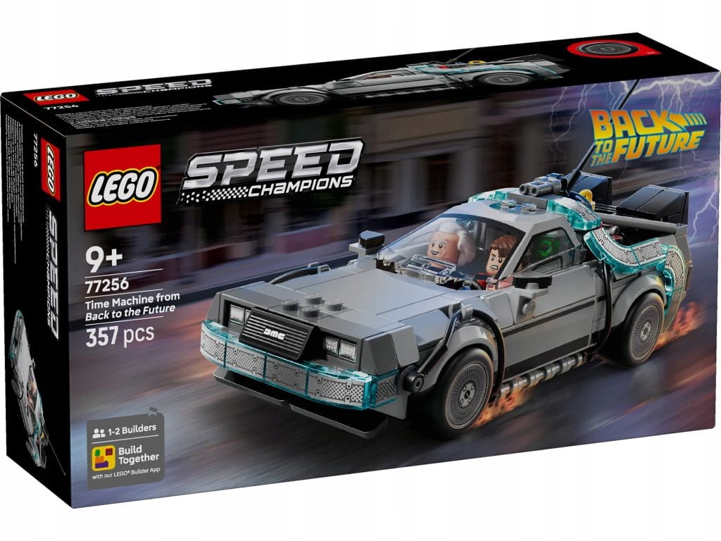 Lego 77256 Speed Champions Stroj Doby Z Návratu Do Budoucnosti