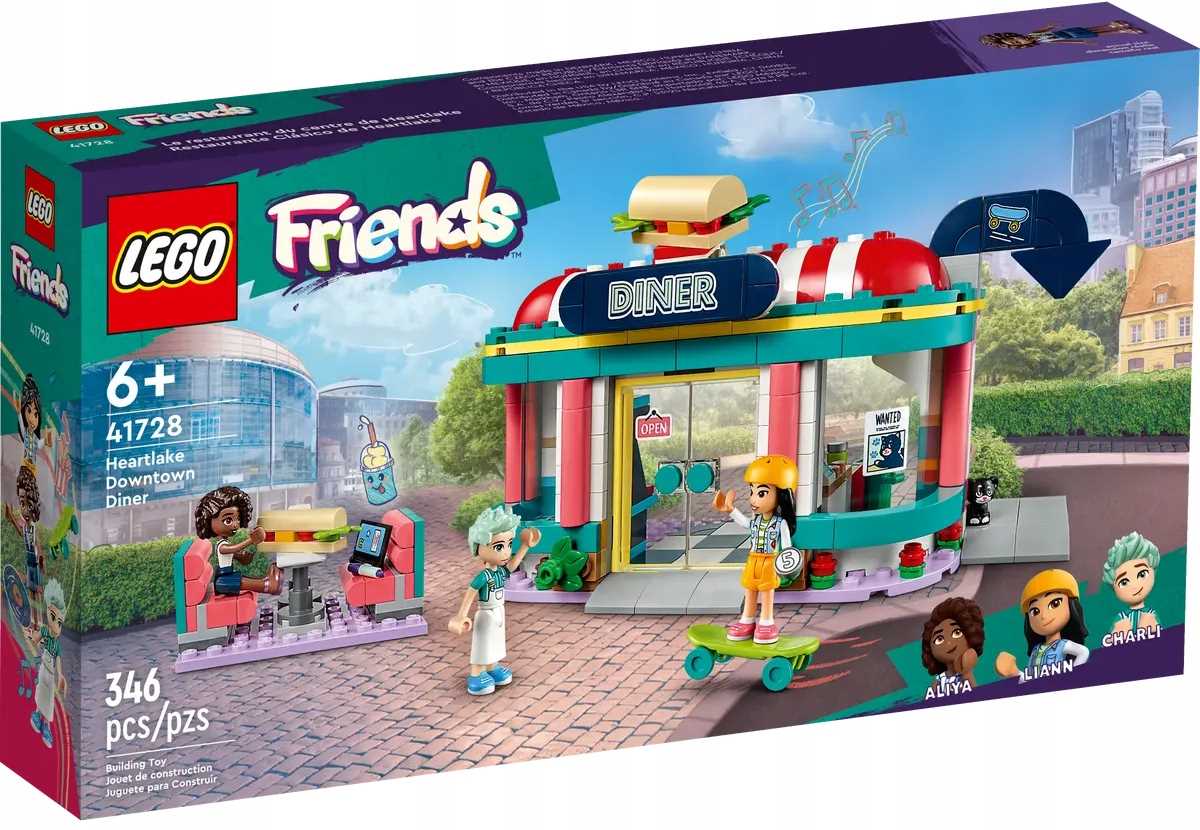 41728 Lego Friends Bar v centru města Heartlake