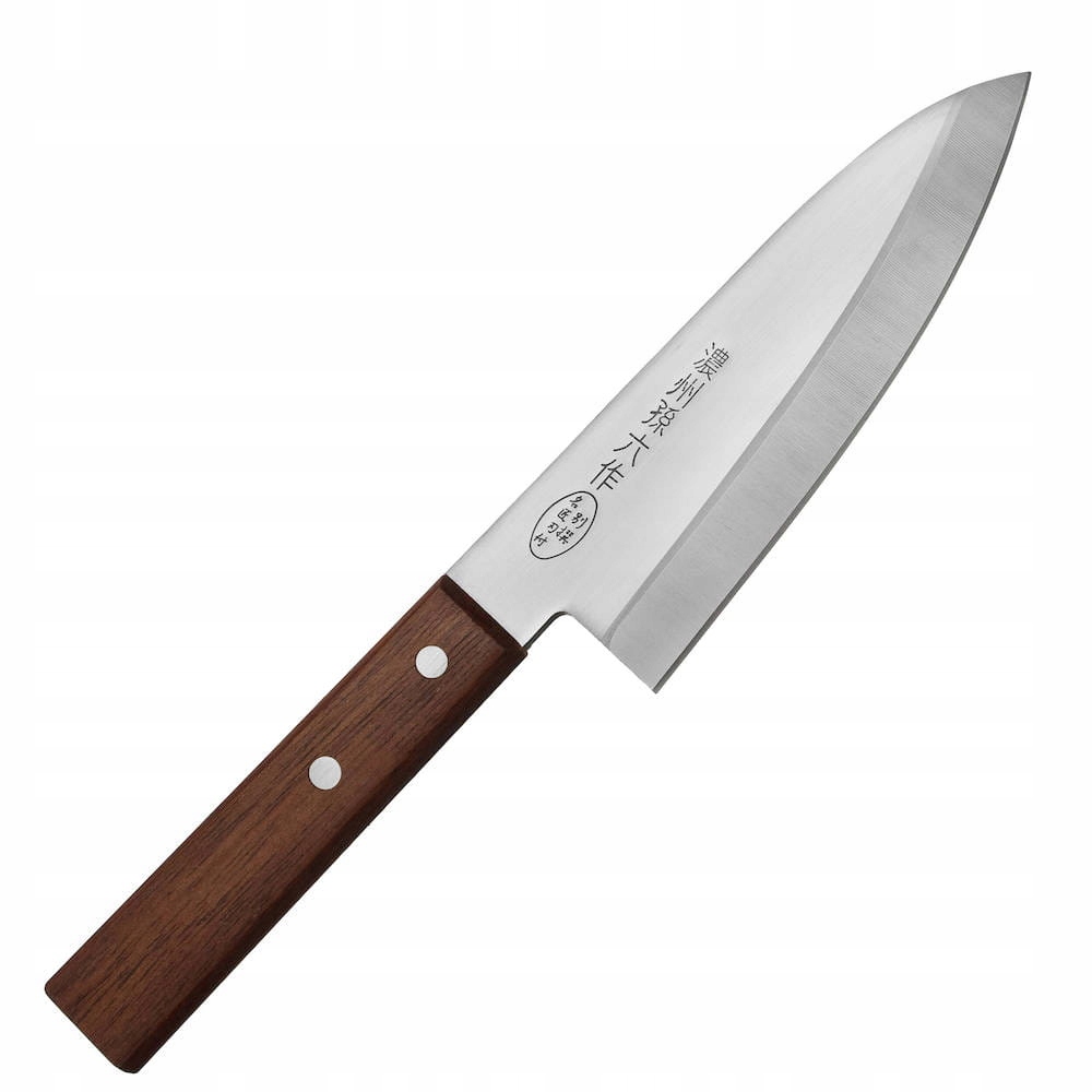 Satake Tomoko 420J2 Japonský ostrý Nůž Deba na filetování 15,5 cm
