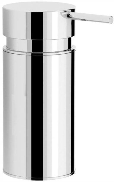 Dávkovač tekutého mýdla stojící na desku, kovový, chrom, 150 ml