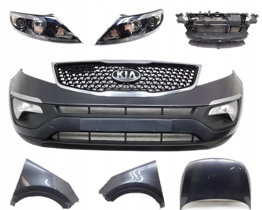 БАМПЕР ПЕРЕДНІЙ ПЕРЕД KIA SPORTAGE III + 5 інших товари
