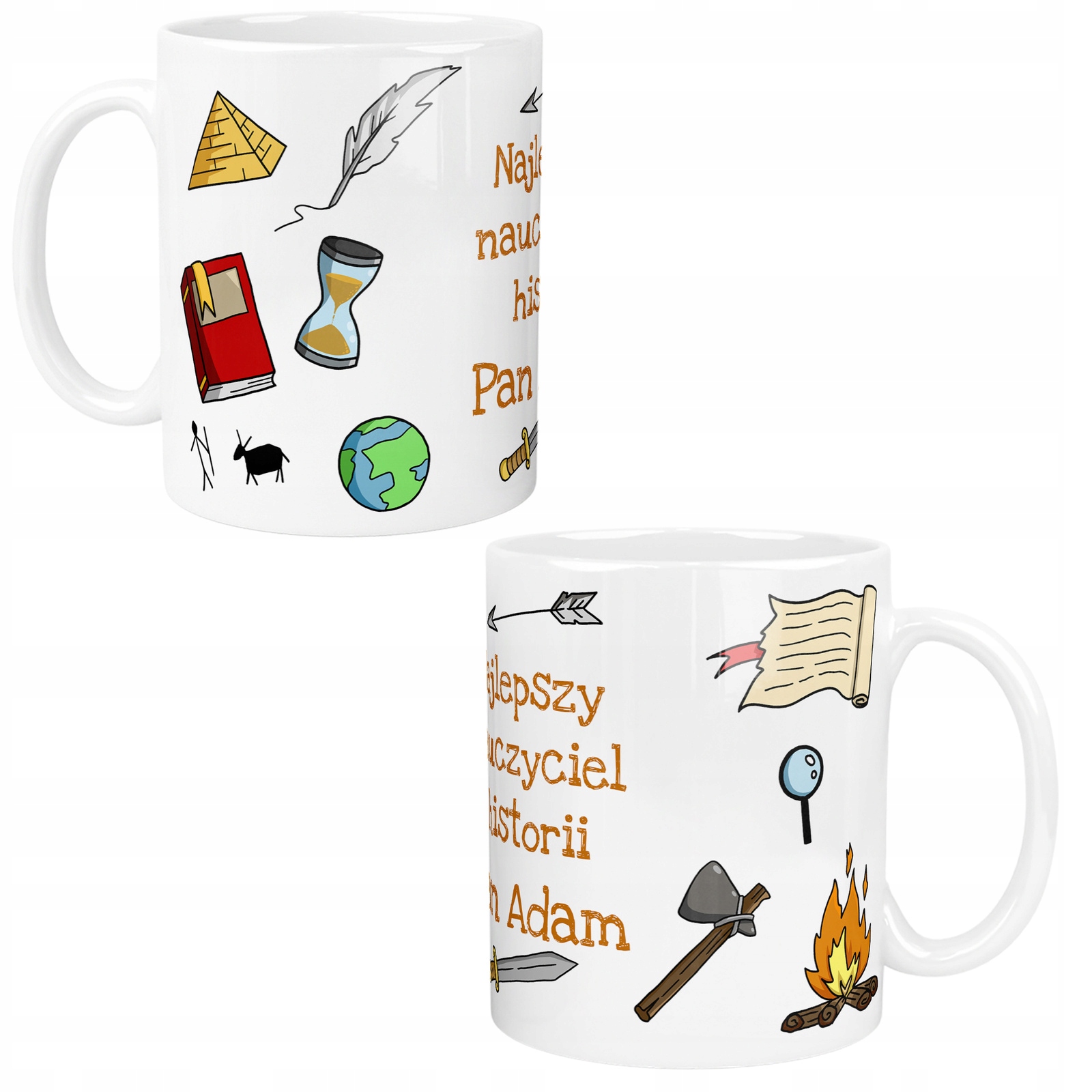 

Kubek Nauczyciela Hisotrii Personalizowany Imię