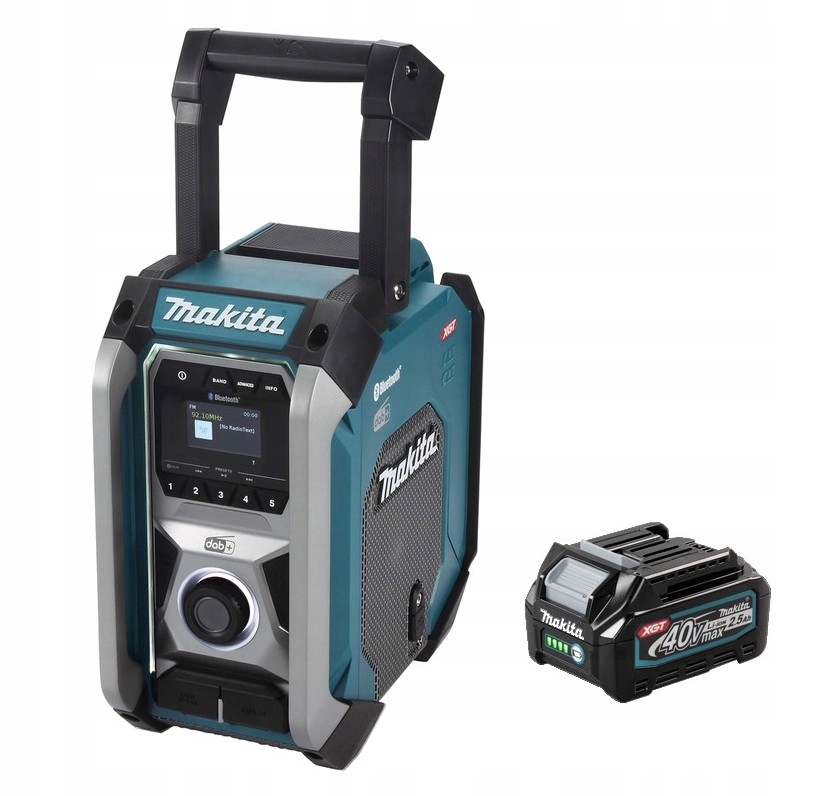 Makita Aku Radio Budowlane Cxt Lxt Xgt 12V 18V 40V 1x2,5Ah BL4025 MR007GZ