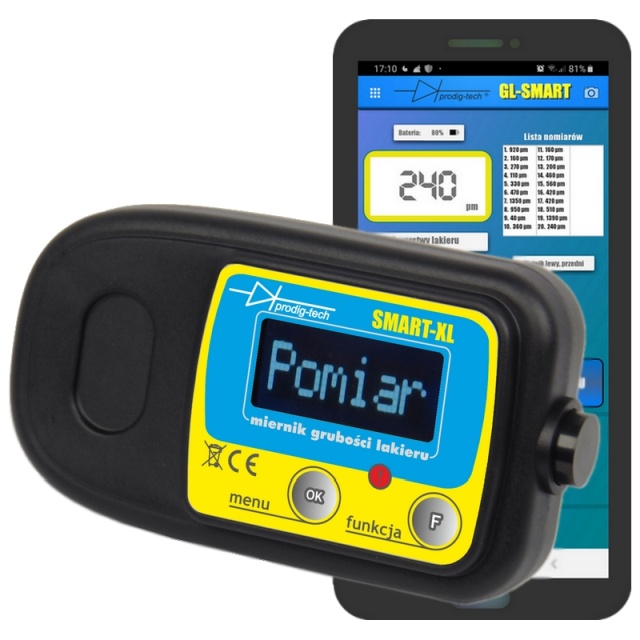 Merač Hrúbky Laku Gl-smart-xl