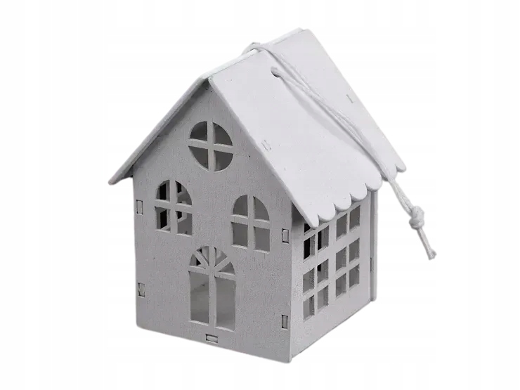 

Domki Drewniane Świąteczne Ozdobne Domek Biały