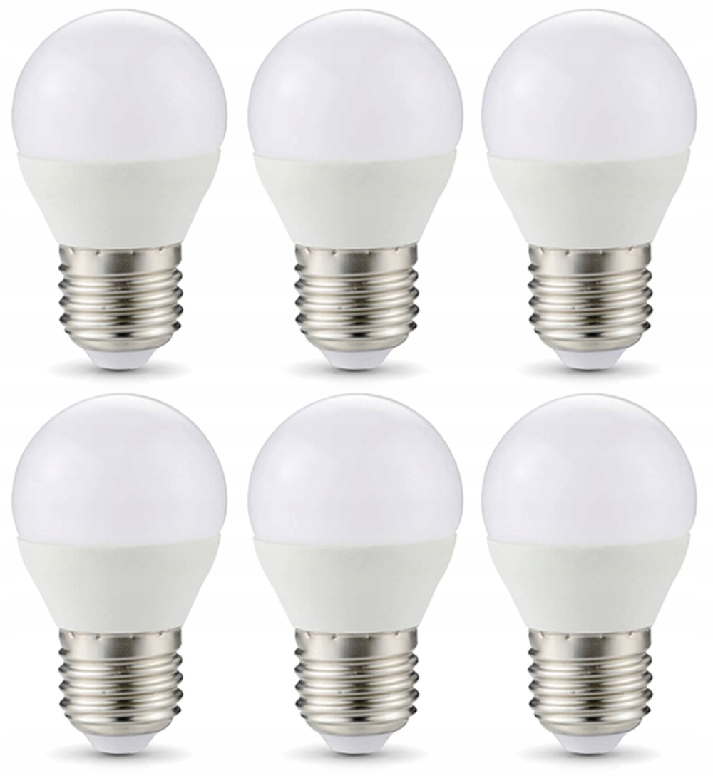 

6x Żarówka Led E27 6W=45W 500lm Neutralna