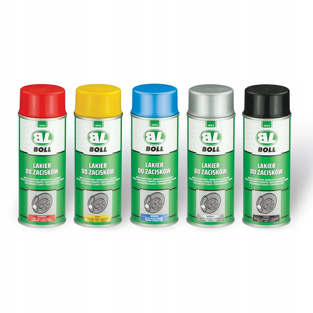 

Boll Lakier Spray do zacisków hamulcowych czerwony