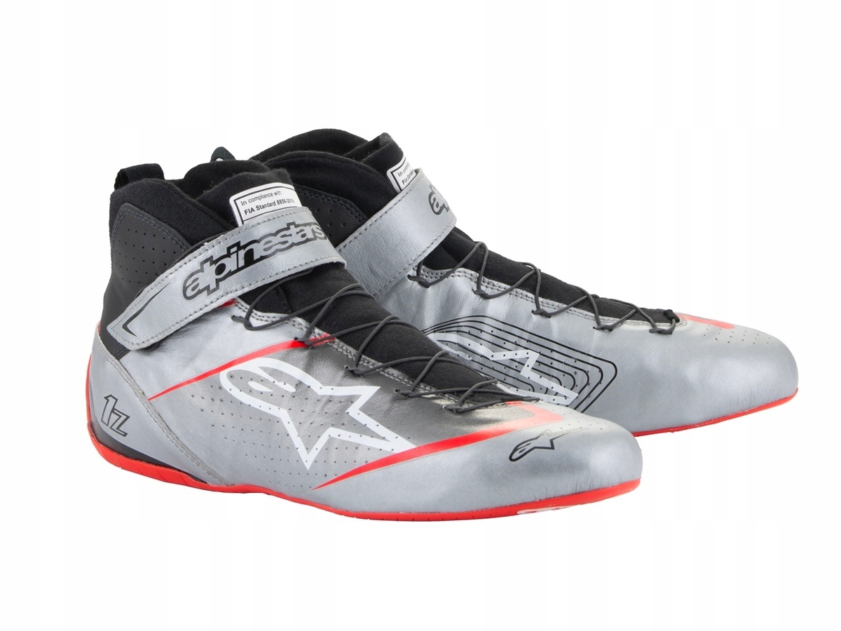 Topánky Alpinestars Tech 1-Z v3 Fia 8856-2018 strieborné veľ 47