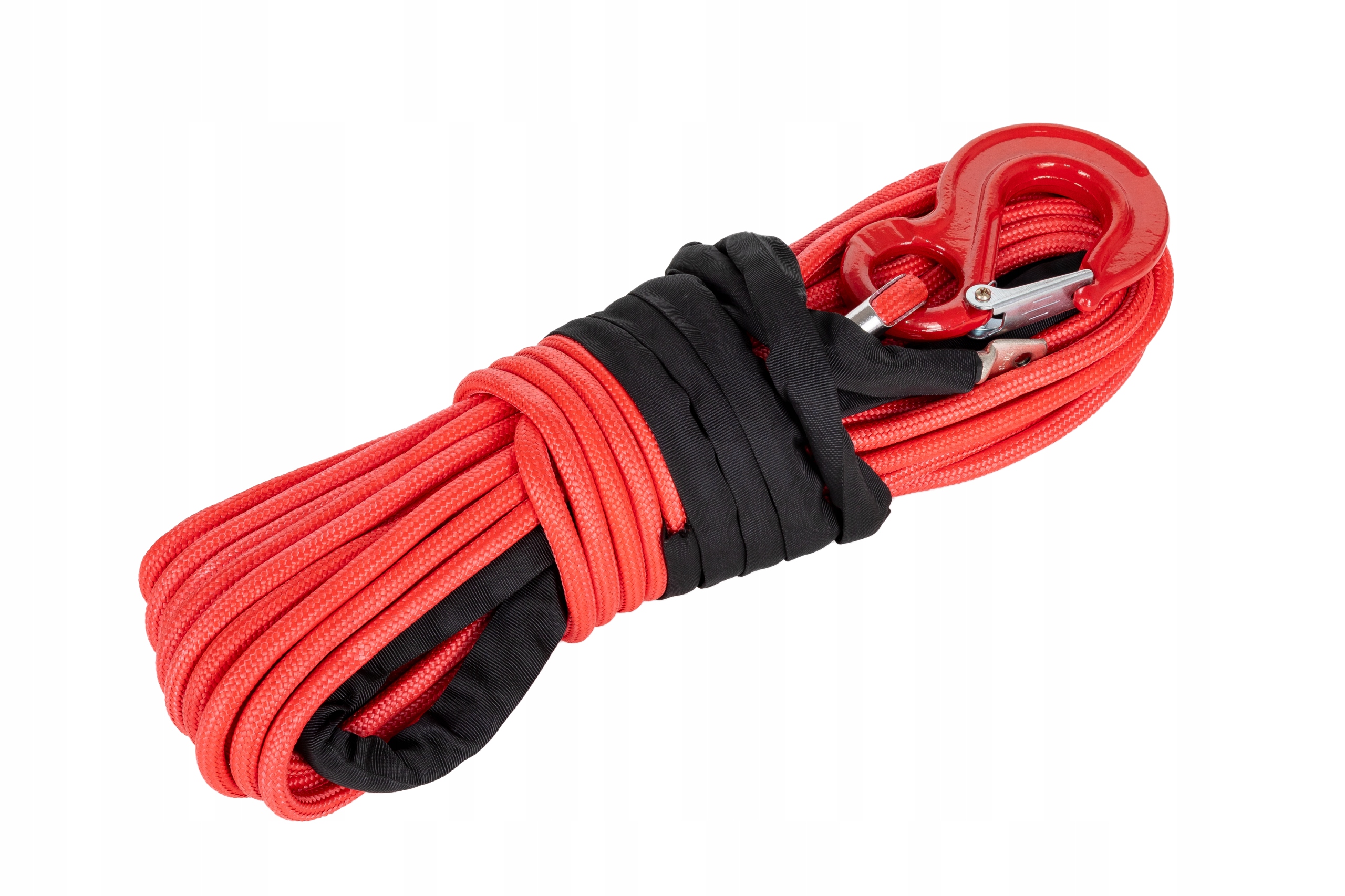 Syntetické Lano V Oplete 12MM x 28M Sada S Hákom 4X4 Offr Road