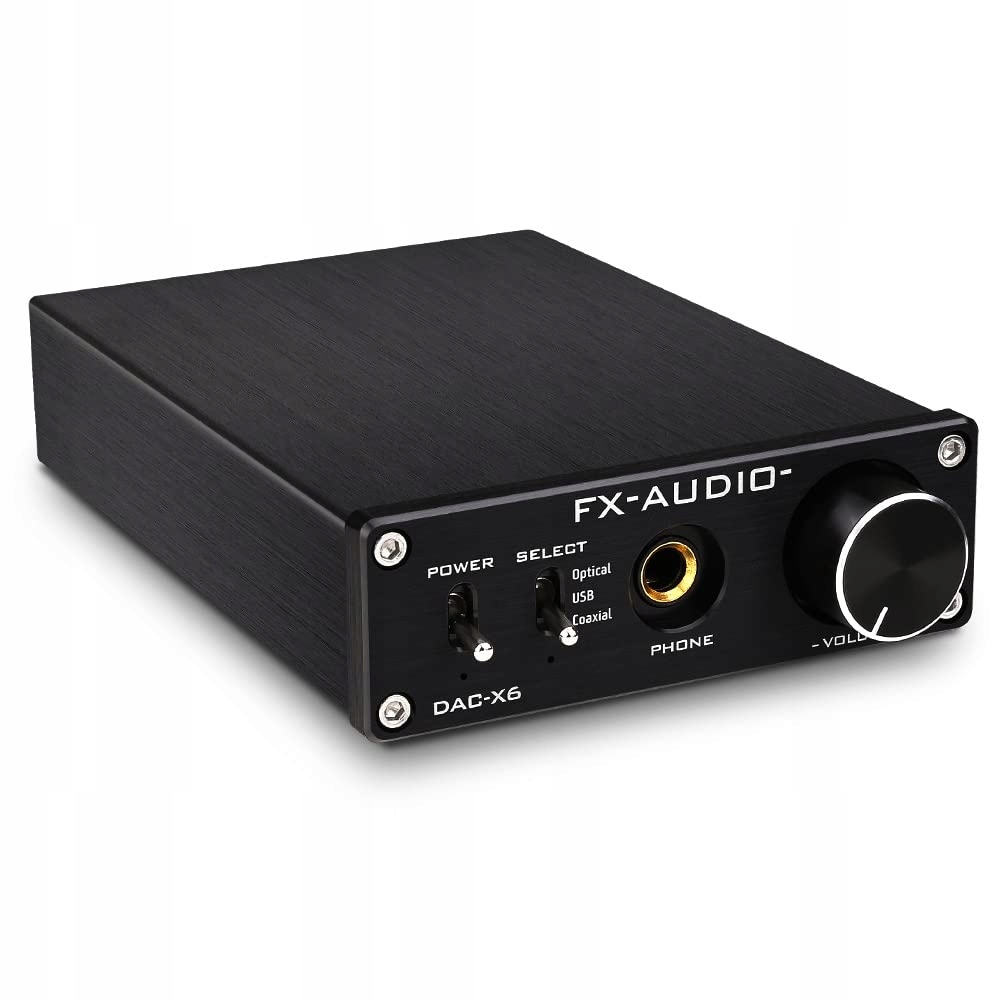 Wzmacniacz słuchawkowy FX-AUDIO DAC-X6, dekoder DAC