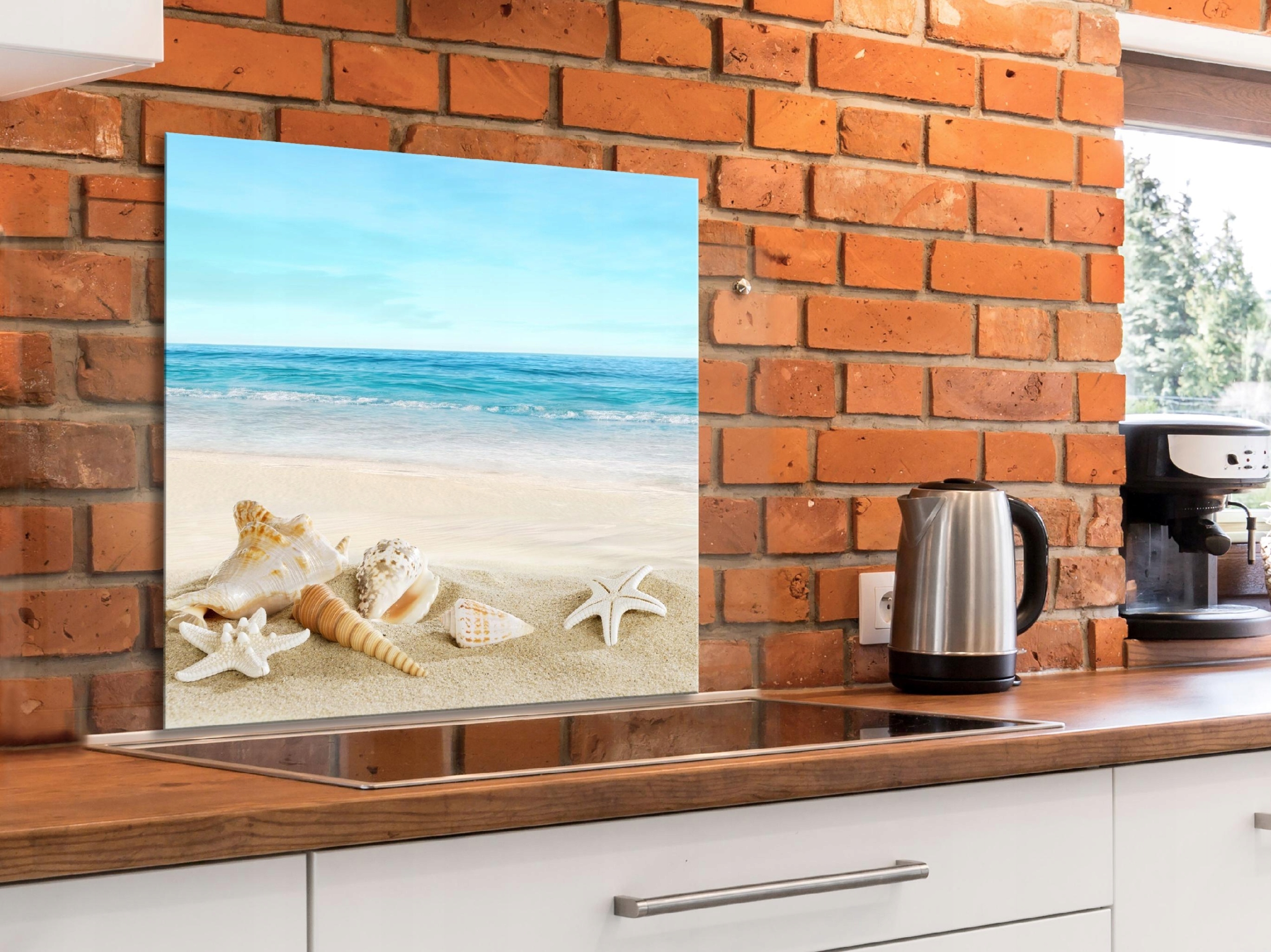 Skleněný Kuchyňský Panel 80x80 c-B-0528-aq-a