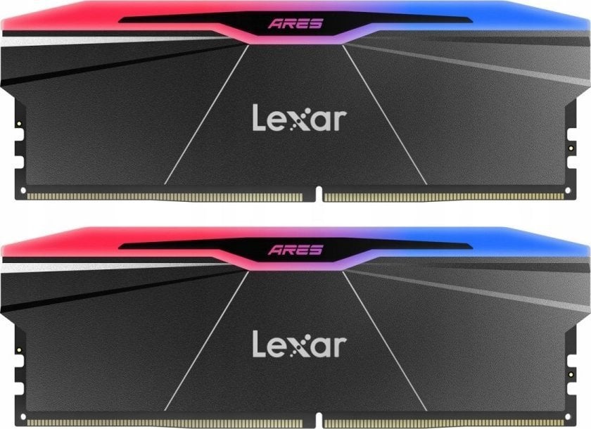Pamięć Lexar Ares Rgb Gen2, DDR5, 32 Gb, 6000MHz, CL30 (LD5U16G60C30BR-RGD)