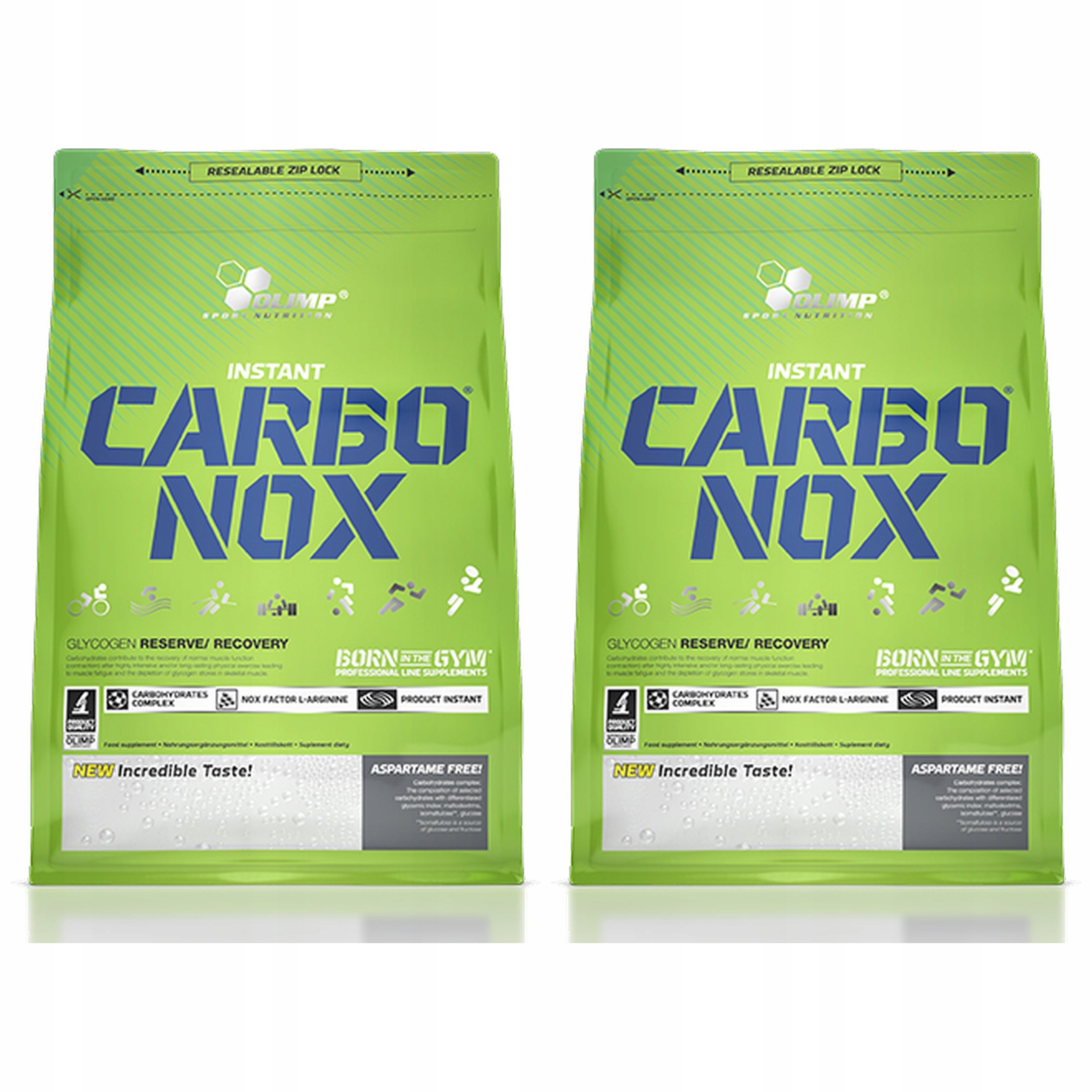 2x Carbo Carbonox 1kg olimp Sacharidy Energie Resyntéza Glykogenu