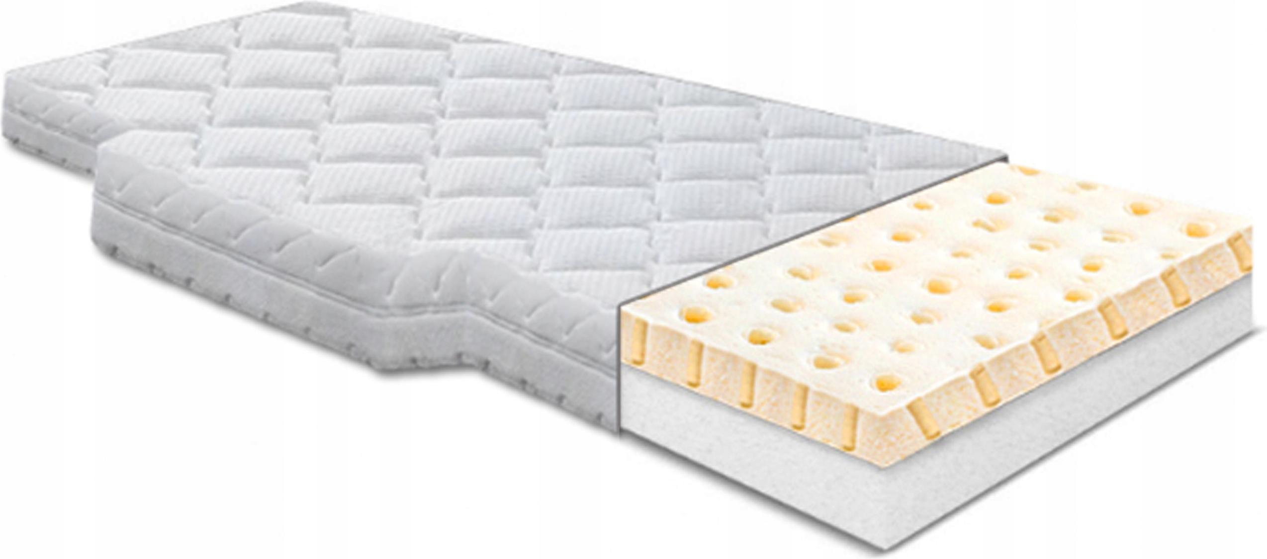 Latexový antialergický matrac 74x213 pre traktor TIRa Volvo Man 18 cm H1