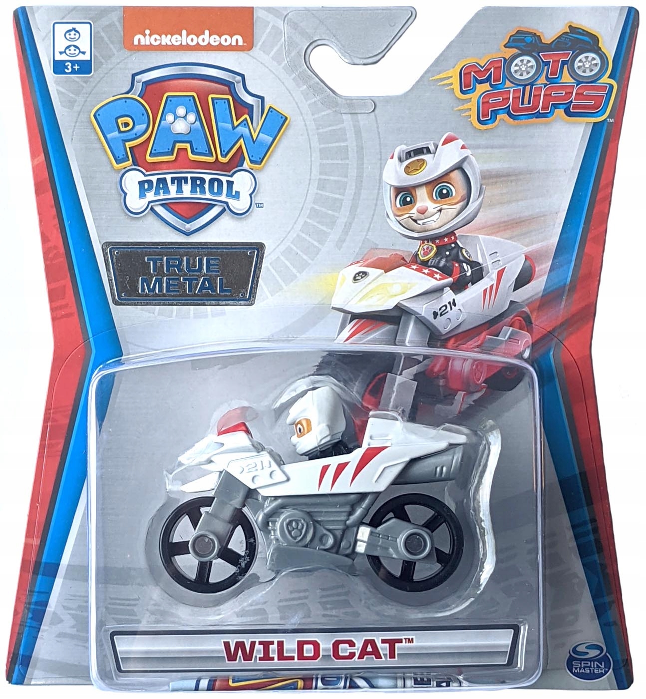 

Psi Patrol Motor Z Figurką Moto Pupus Wild Cat