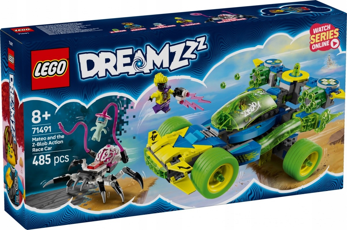Lego DREAMZzz 71491 Závodní Stavebnice Matea a Z-Bloba