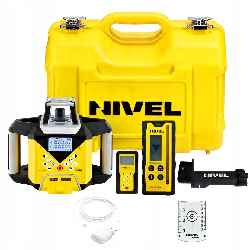 Laserový Nivelátor S Digitálním Senzorem Nivel NL640R Digitální Červený