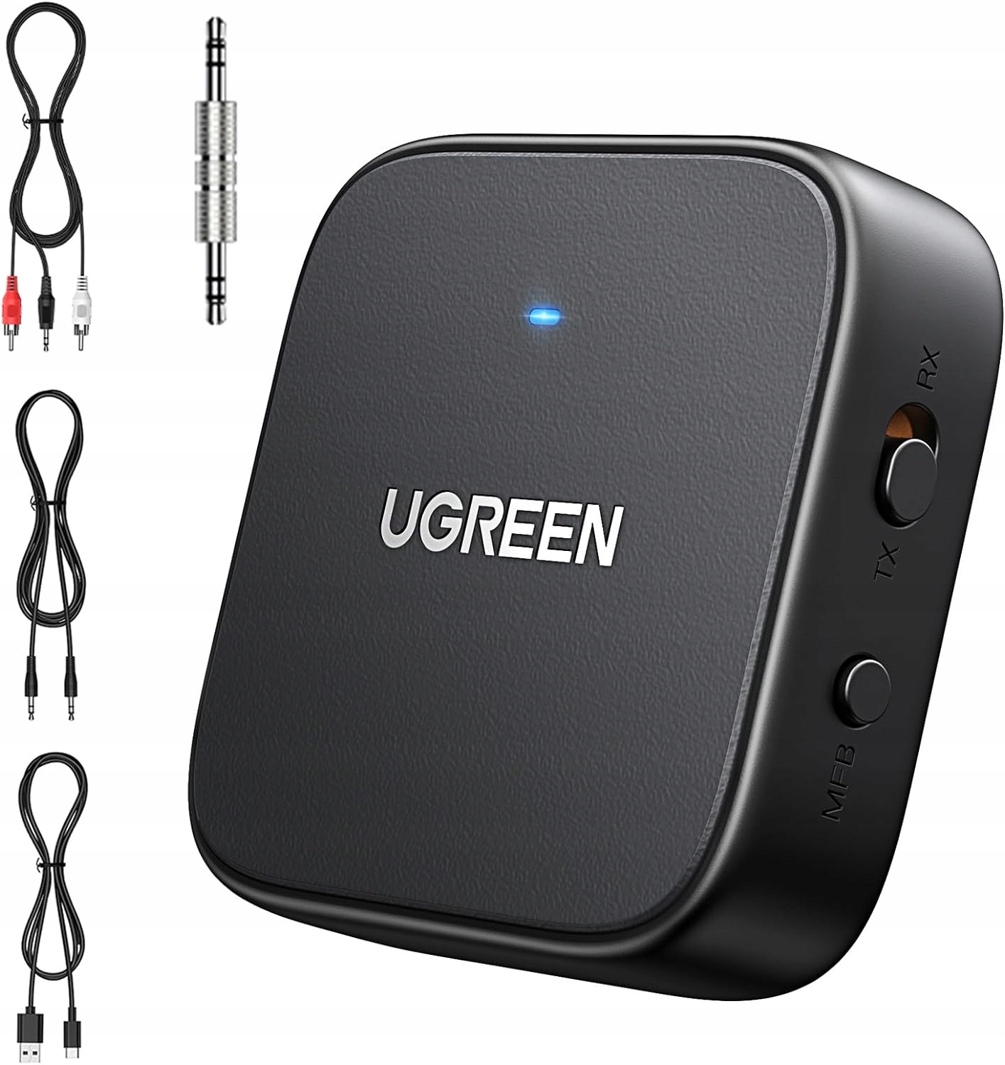 Ugreen Adaptér Bluetooth 5.2 audio vysílač-přijímač