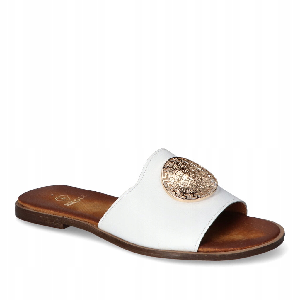 Nazouváky Nicole 2938/003 Bílé lico 37