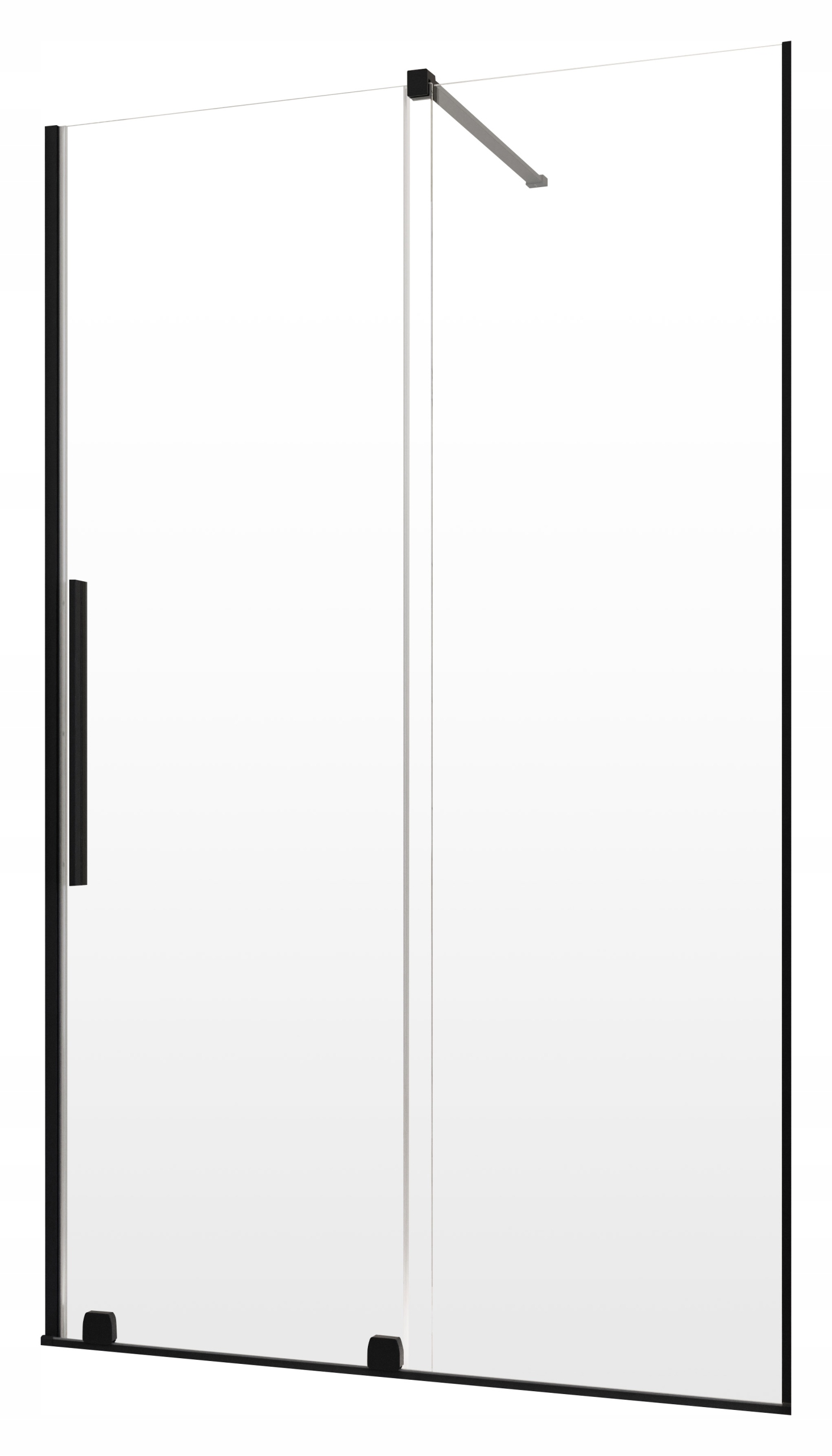 Drzwi Furo Dwj 110x200 Radaway Prawe Black