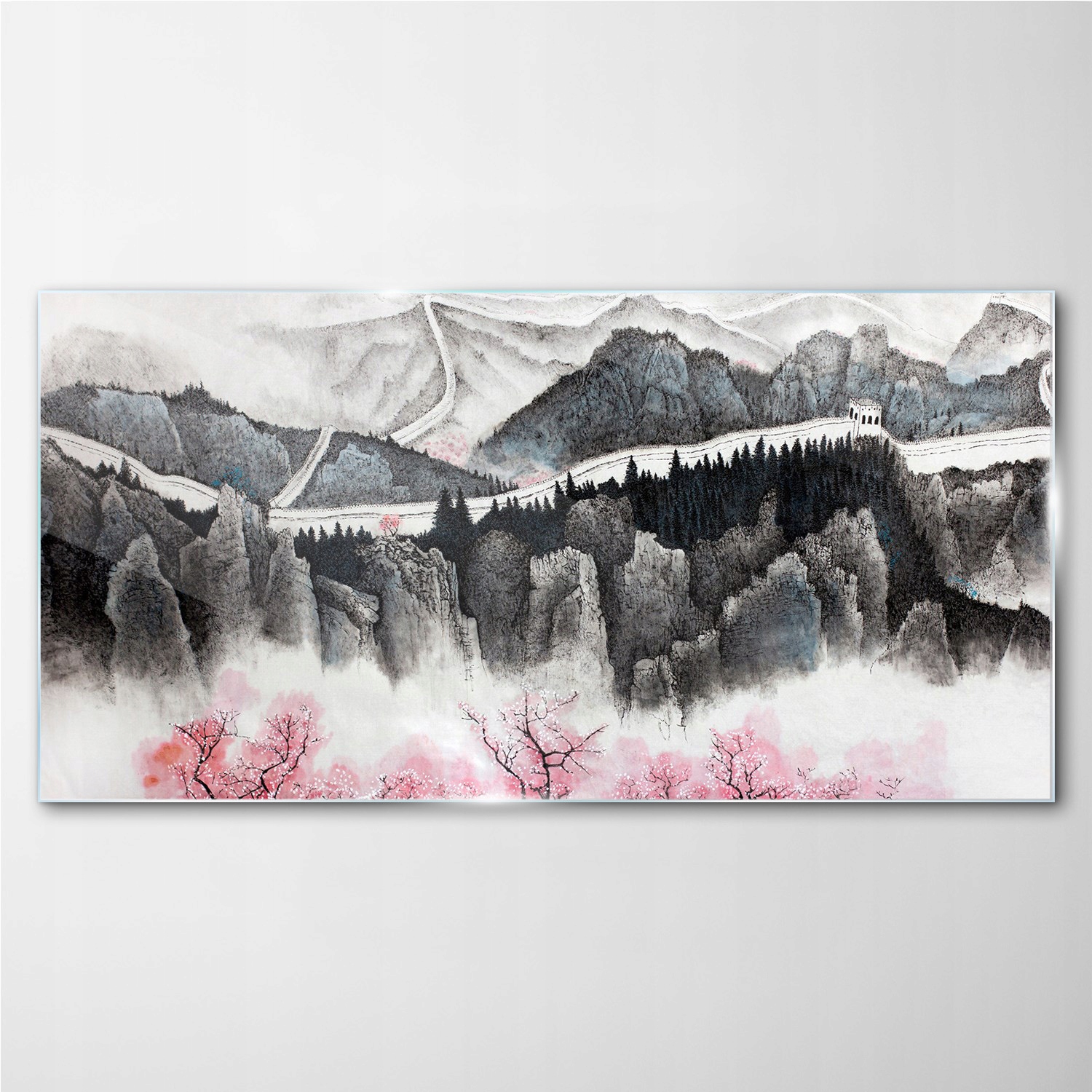 

Obraz szklany z nadrukiem Las ściana 140x70 cm