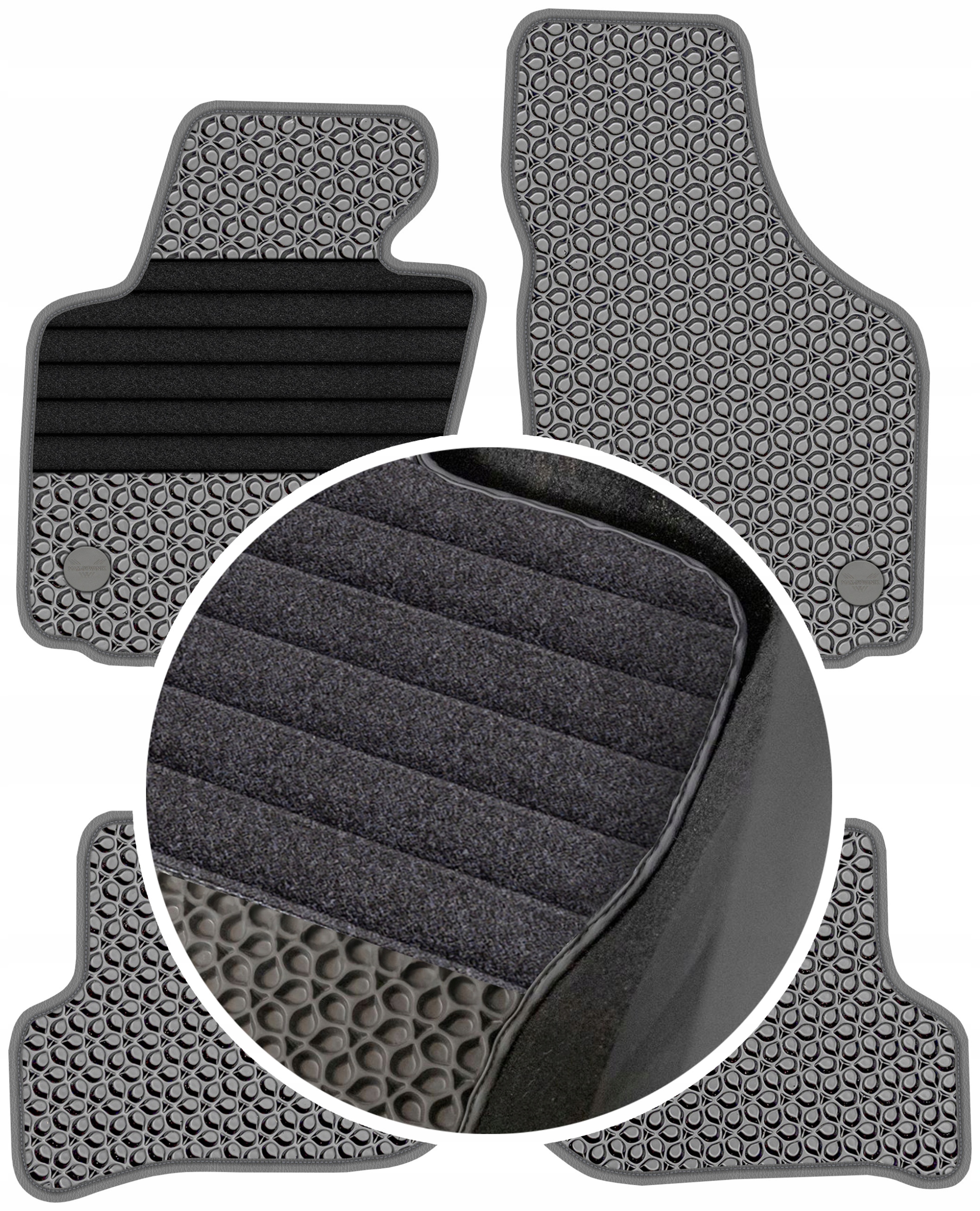 Seat Toledo III Fl 2008-2012 Gumové rohože do auta Eva Eternity