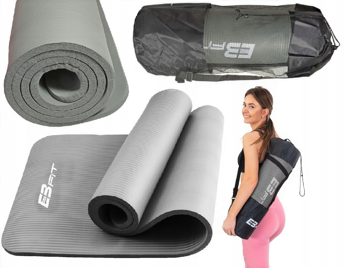 

Mata Fitness Joga Gruba 15MM Antypoślizgowa Eb Fit