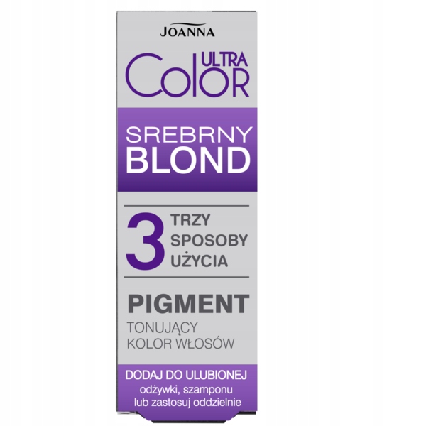 

Joanna Ultra Color pigment do włosów srebrny blond
