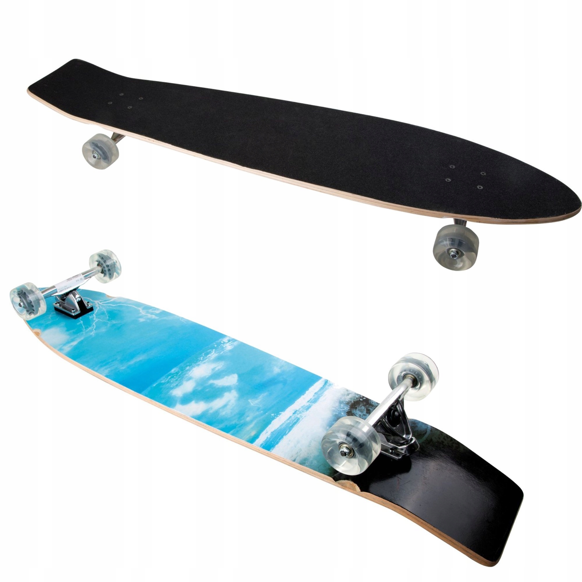 Veľký skateboard longboard surfer veľké kolesá