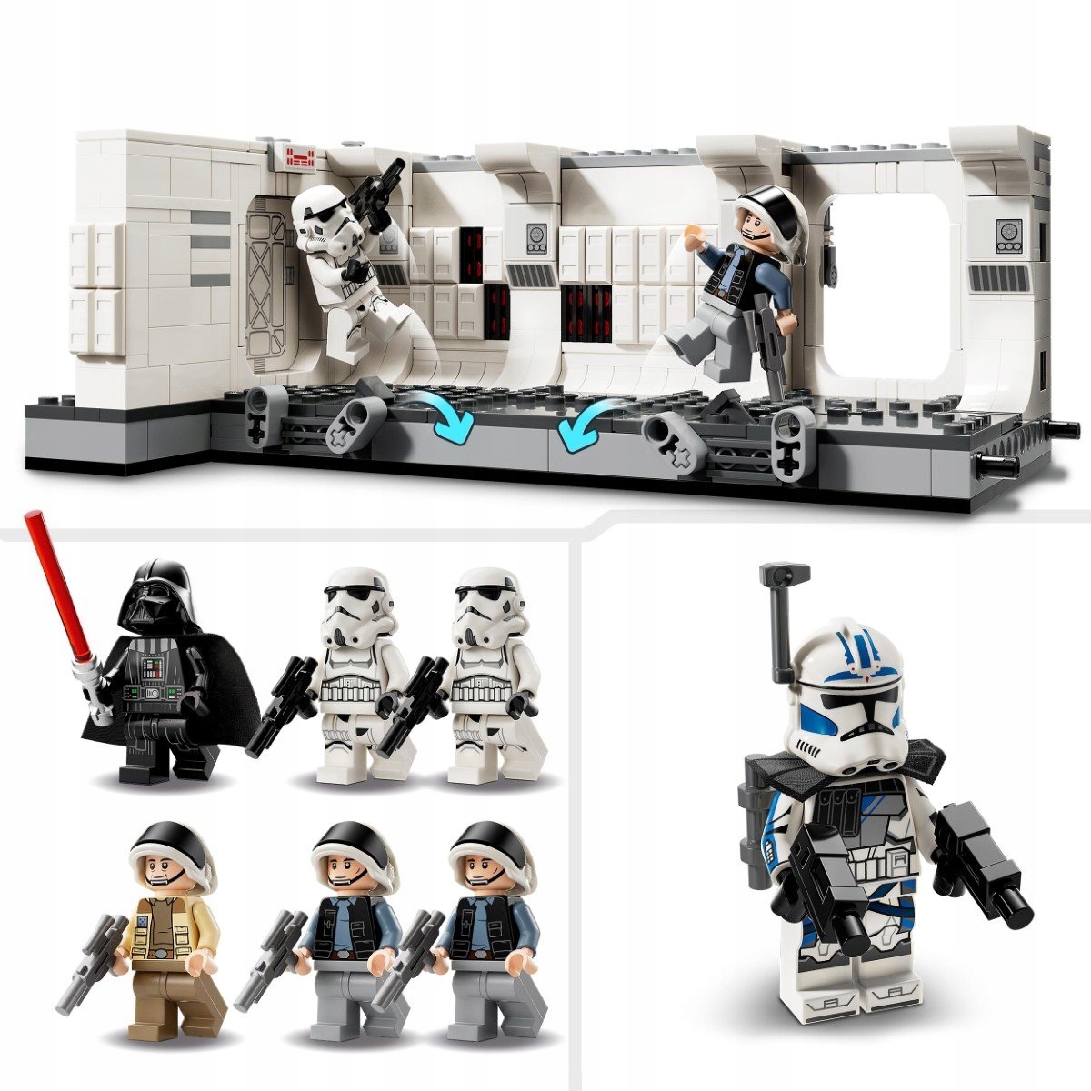 LEGO STAR WARS WEJŚCIE NA POKŁAD STATKU TANTIVE IV 75387 Marka LEGO