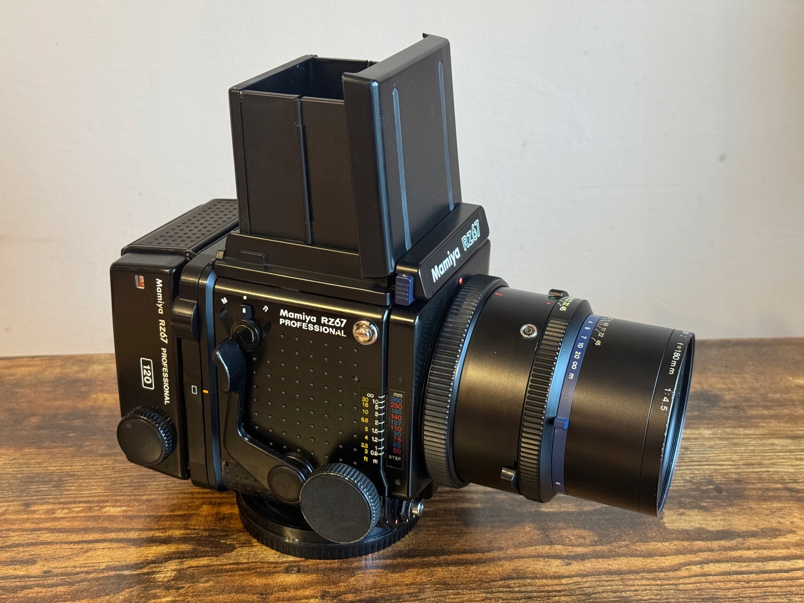 Mamiya RZ67 PRO + Sekor Z 180mm f/4.5