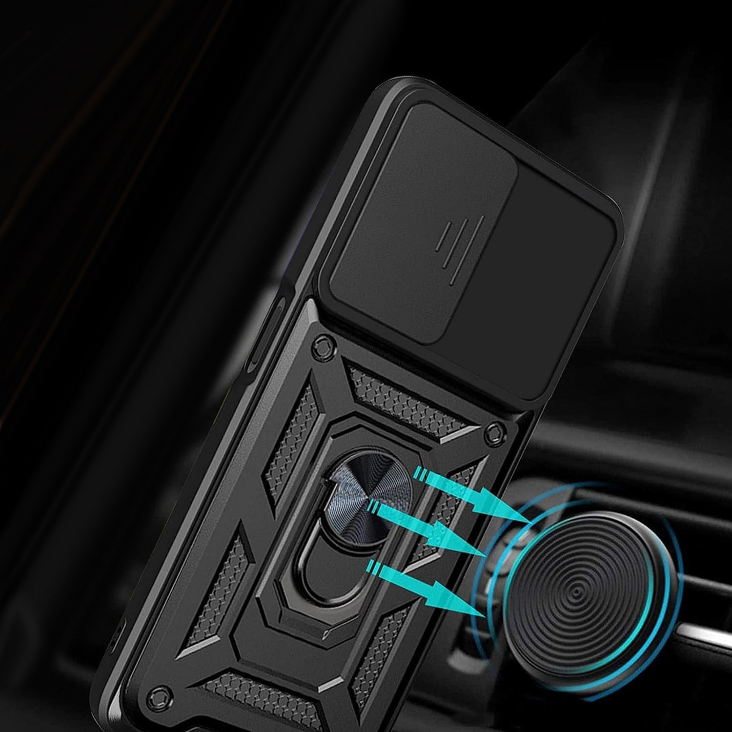 ETUI do iPhone 15 DEFENDER SLIDE +SZKŁO EAN (GTIN) 5905923970193