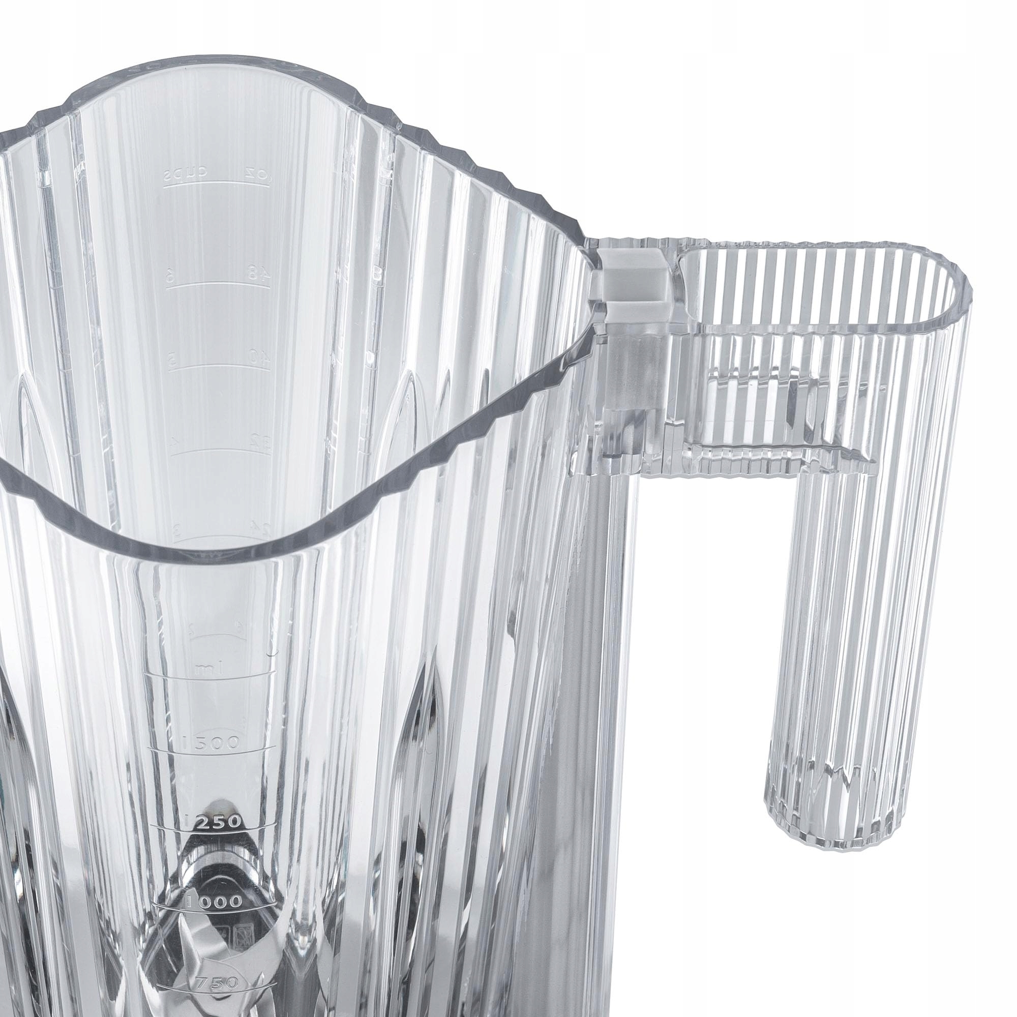 ALESSI Plissé Blender 700W 1,5L Biały Z Termoplastycznego Tworzywa — miniatura 4