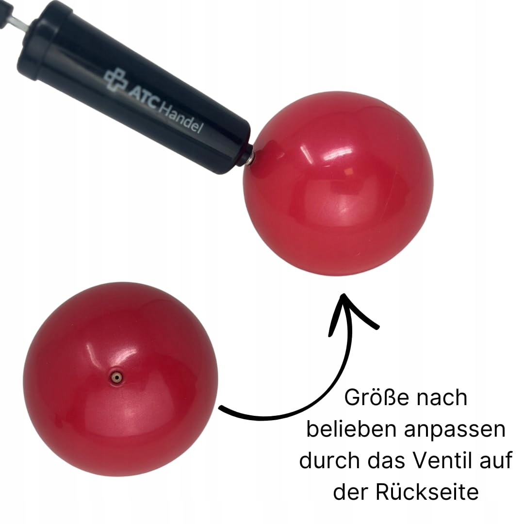 ATC HANDELS GMBH 1kg Gym Ball for Yoga Pilates Rehab Fitness — miniatura 3